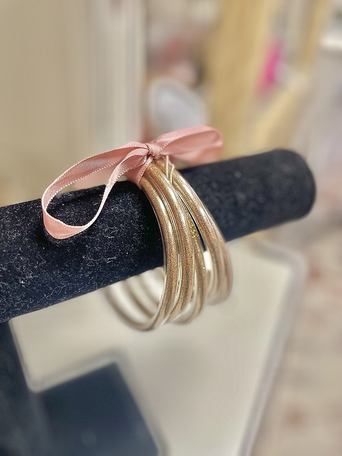 Golden Bracelet Set