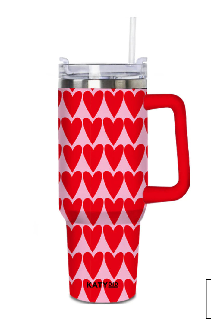 Katydid 40oz. Valentine Tumblers