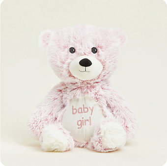 Warmies Baby Girl Bear