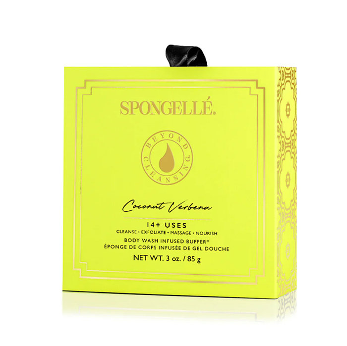 Spongelle Boxed Flower Buffer Coconut Verbena