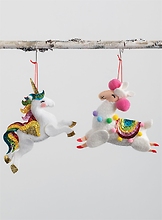 Sullivans Llama/Unicorn Ornament