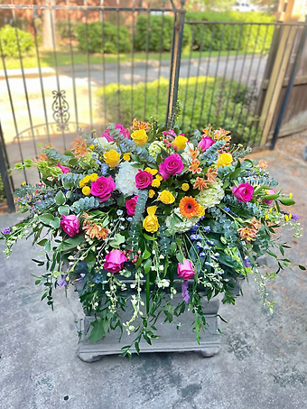 Sweet Serenity Casket Spray