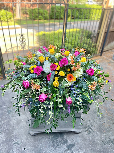 Sweet Serenity Casket Spray
