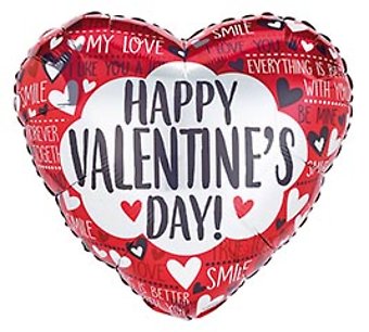 Happy Valentine\'s Day Mylar