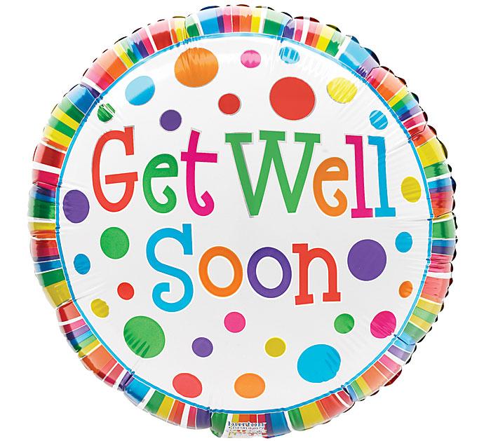 Get Well Mylar