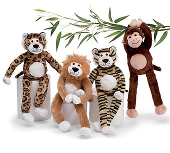 Burton & Burton Plush Jungle Animal