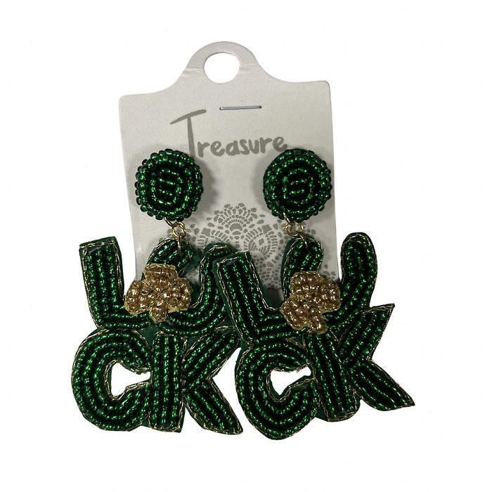 Luck Beaded Earrings