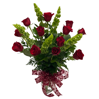 12 Deluxe Roses