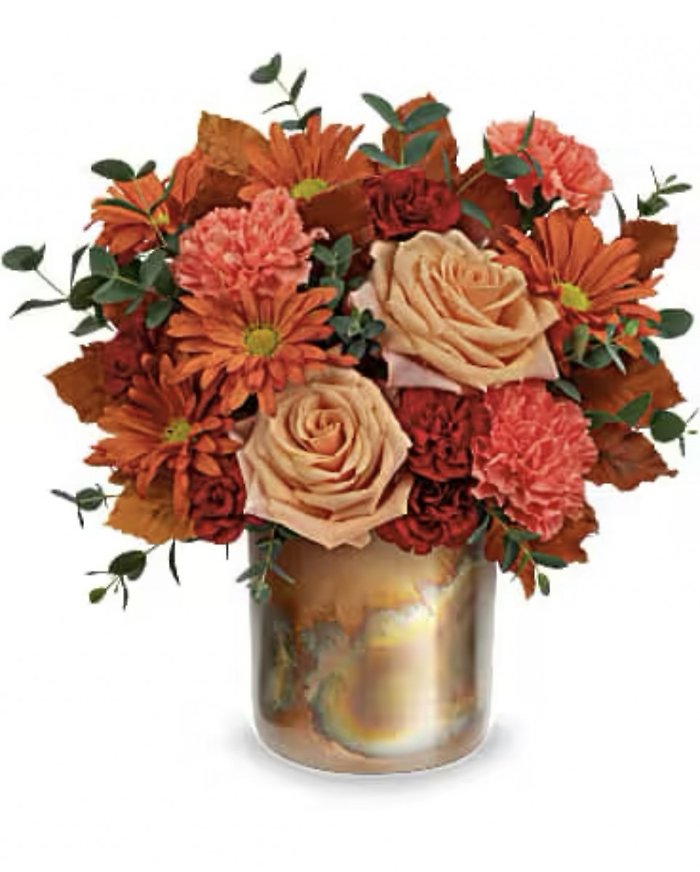 Copper Rose Bouquet