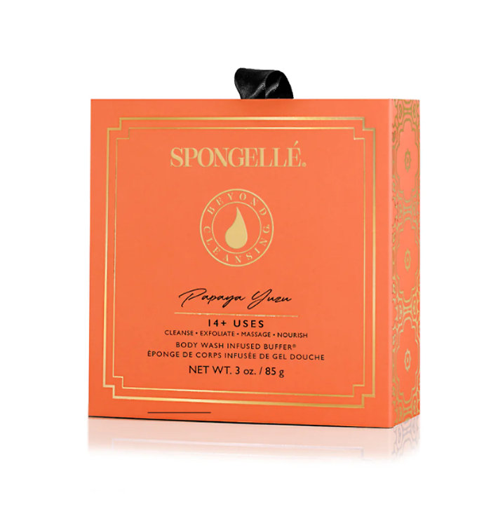 Spongelle Boxed Flower Buffer Papaya Yuzu