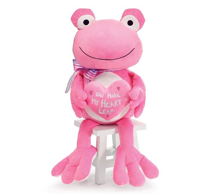 Burton & Burton 29\" Pink Frog
