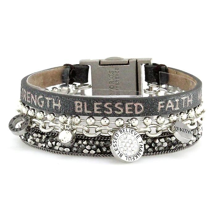 GoodWorks Fearless Quadruple Bracelet (Assorted)