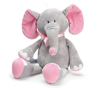 Burton & Burton Pink and Gray Elephant