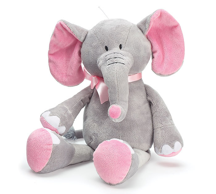 Burton & Burton Pink and Gray Elephant