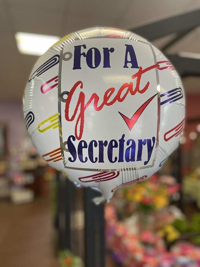Secretary Day Mylar (Asst. Styles)