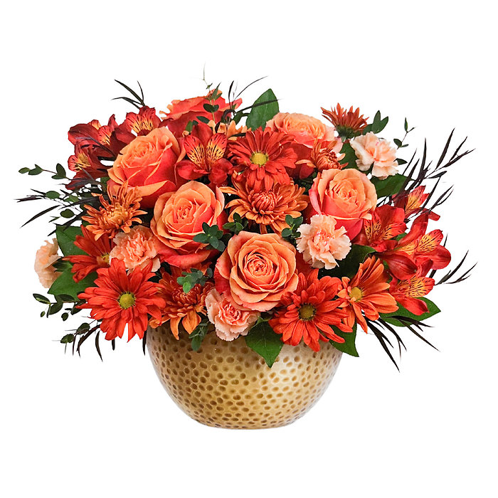 Vintage Gold Centerpiece