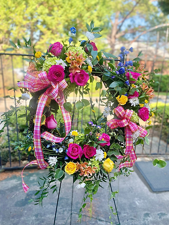 Sweet Serenity Funeral Wreath