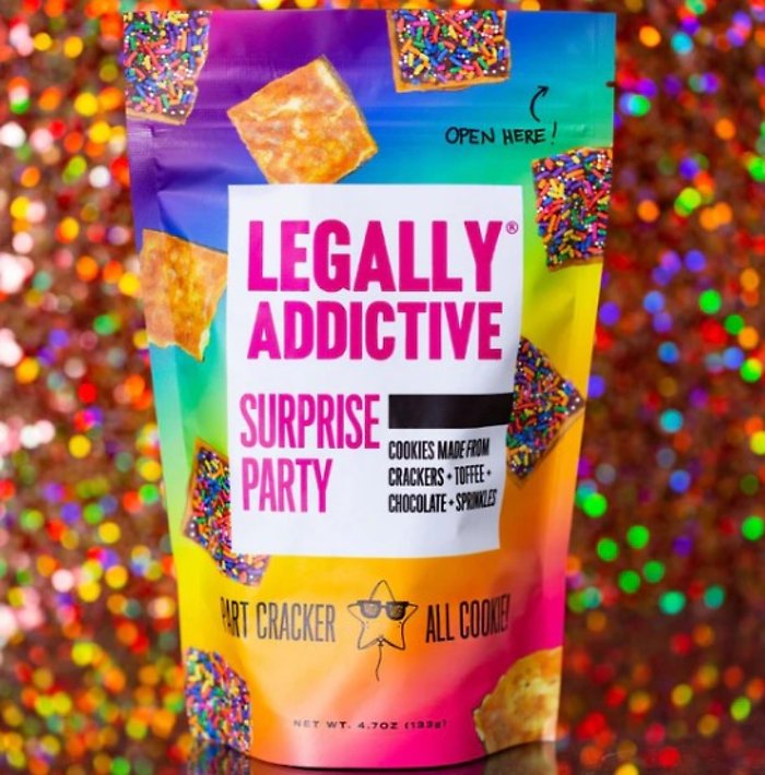 Legally Addictive Surprise Party Cookies